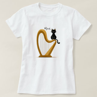 Harp y Cat Design camiseta larga