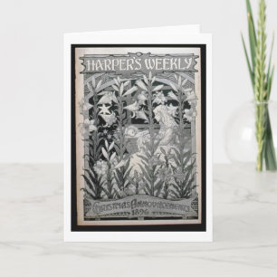 "Harper semanal", invitaciones 1896 (l del navidad