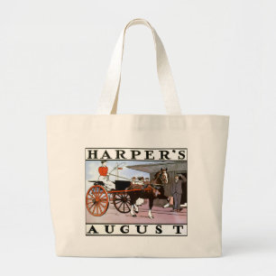 Harpers la bolsa de asas del jumbo de la cubierta