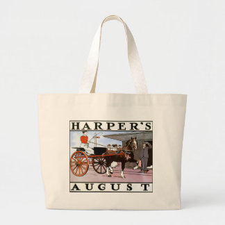 Harpers la bolsa de asas del jumbo de la cubierta