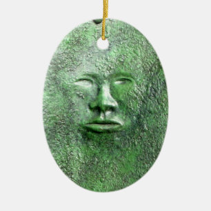 Harriet Tubman en el ornamento de bronce