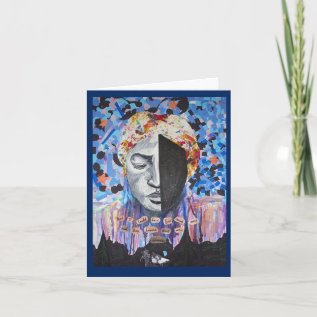 Harriet Tubman - Tarjeta de historia negra (Anverso)