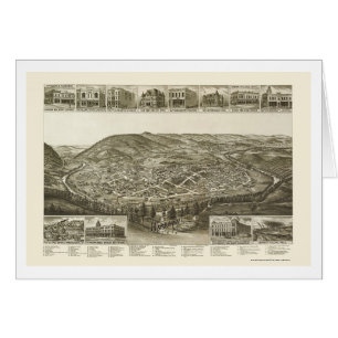 Harriman, mapa panorámico del TN - 1892