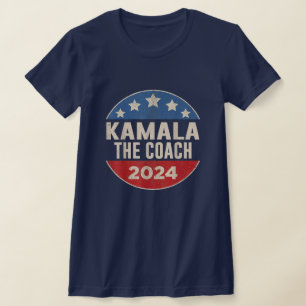 Harris Waltz 2024 Camisa Kamala Harris Coach Walz