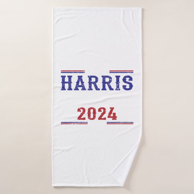 Harris Walz 2024 _7 (Toalla de baño)