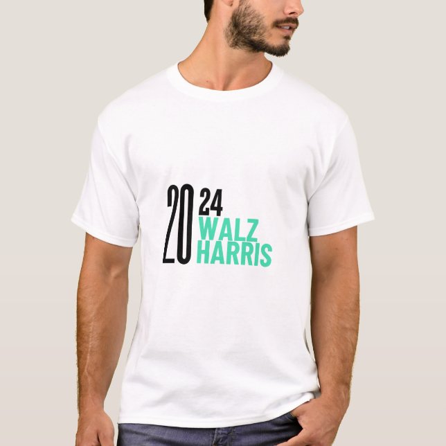 harris walz kamala 2024 para camisetas presidencia (Anverso)