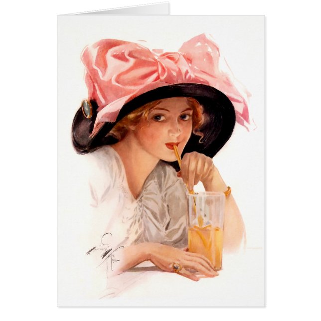 Harrison Fisher: Refresco (Frente)