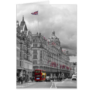 Harrods de Knightsbridge bw hdr