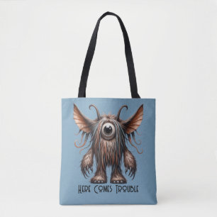 Harry - Bolsa de la Tote con un solo monstruo de o