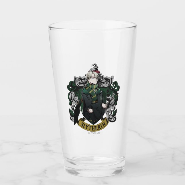 HARRY POTTER™ | Anime Draco Malfoy House Escudo (Anverso)