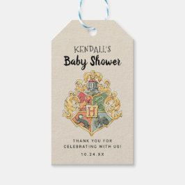 Harry Potter Baby Shower Gracias Etiquetas de rega