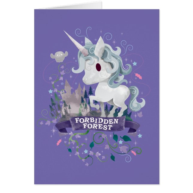 Harry Potter | Bosque Prohibido Unicornio Gráfico (Frente)