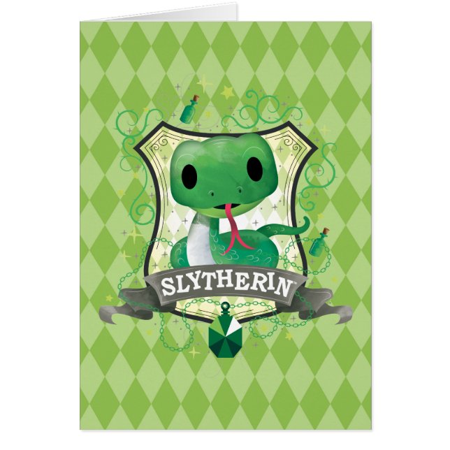 Harry Potter | Encantador Escudo de SLYTHERIN™ (Frente)