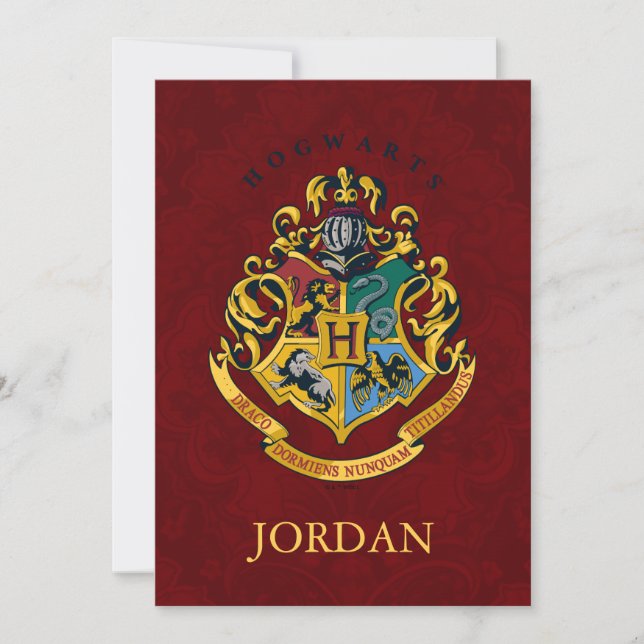 Harry Potter | Escudo de Hogwarts - Completo (Anverso)