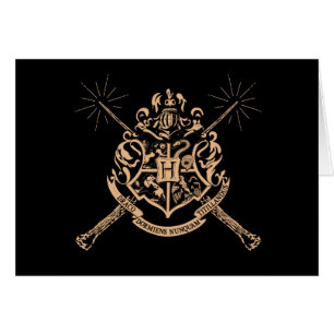 Harry Potter   Escudo Hogwarts Crossed Wands