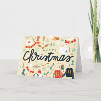 Harry Potter | Feliz Navidad Con Iconos Festivos