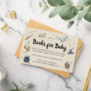 Harry Potter - Libros para la invitación al bebé