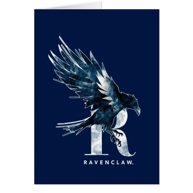 Harry Potter | RAVENCLAW™ Cuervo Acuarela (Frente)