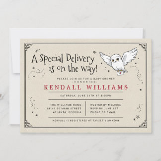 Harry Potter | Shower de Bienvenida de Hedwig para