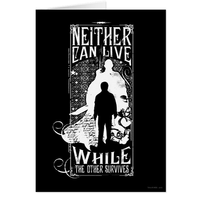 Harry Potter Spell | Ni puede vivir (Frente)