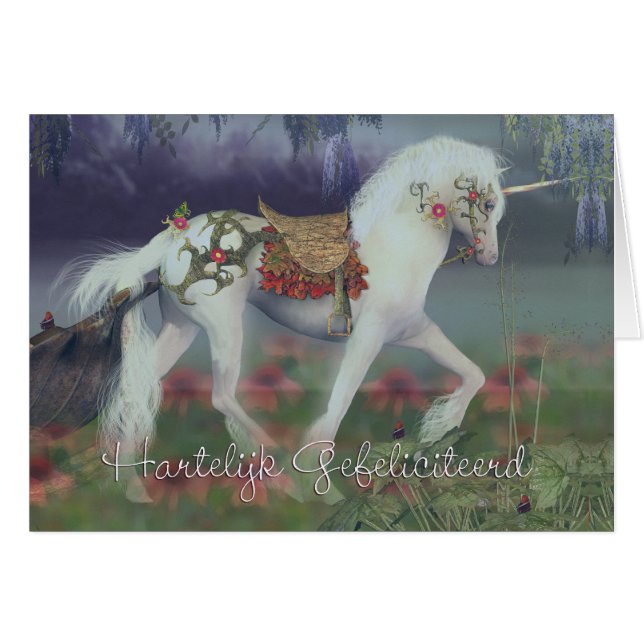 Hartelijk Gefeliciteerd, Gelukkige Verjaardag (Anverso (Horizontal))