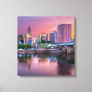 Hartford Connecticut Lienzo envuelto 16.80 X 17.50