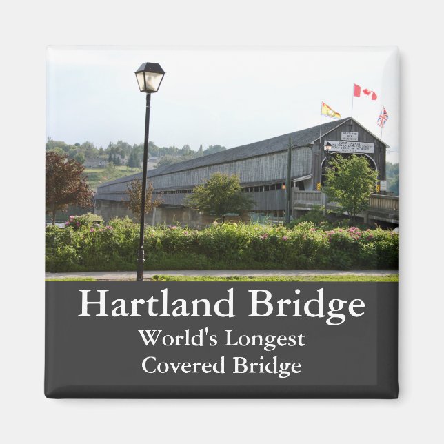 Hartland Bridge: El imán de puente cubierto más la (Frente)