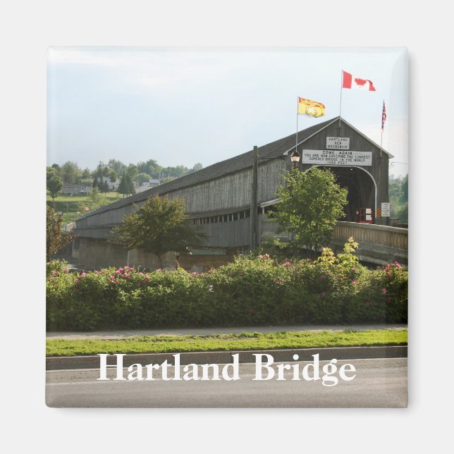 Hartland Bridge: El imán de puente cubierto más la (Frente)