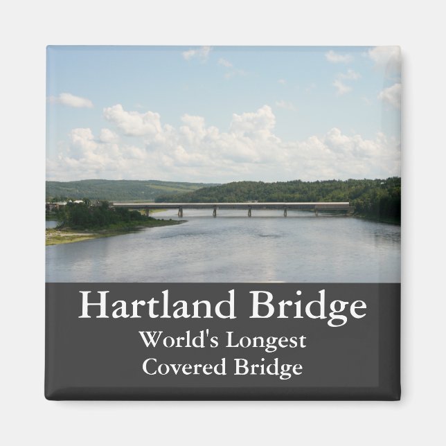 Hartland Bridge: El imán de puente cubierto más la (Frente)
