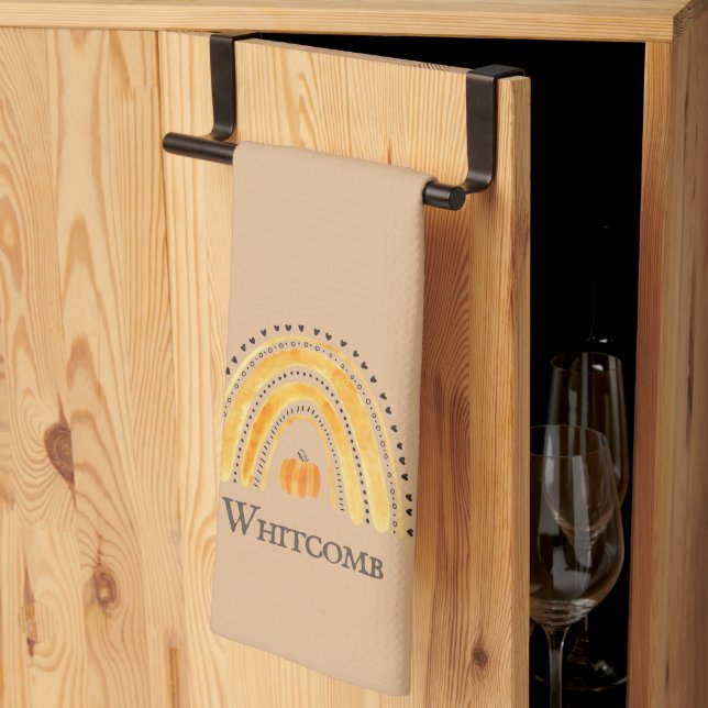 Harvest Holidays Personalizado Kitchen Toallas (Pliegue de tercios)
