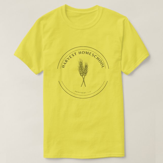 Harvest Homeschool Camiseta para Adultos (Diseño del anverso)