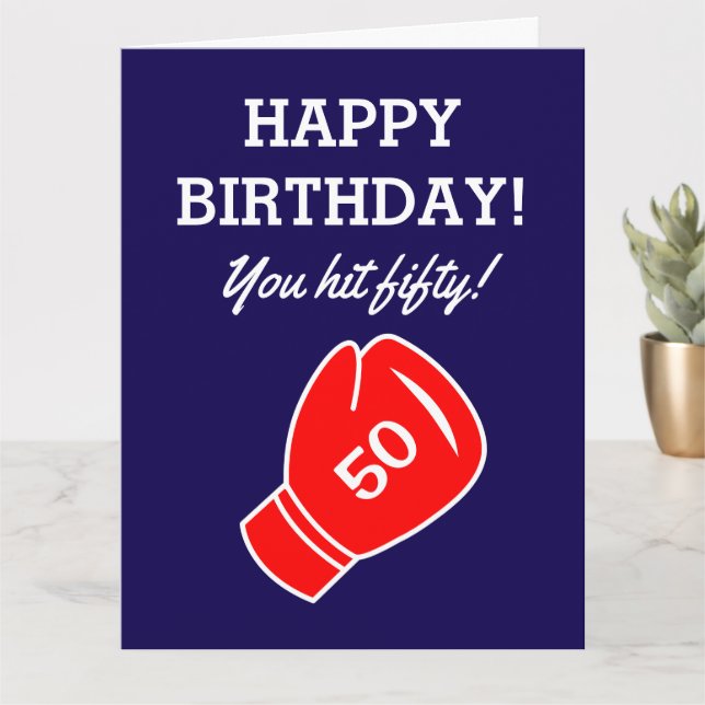Has alcanzado la tarjeta de cumpleaños número 50 p (Planta pequeña)
