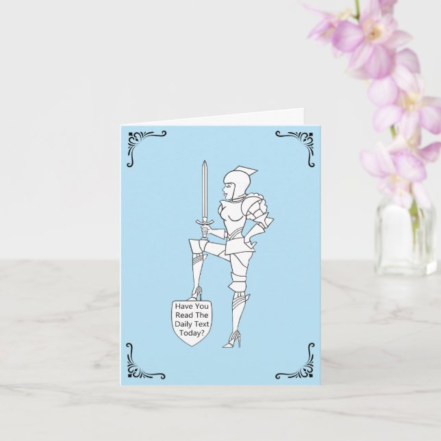 "¿Has Leído el Texto Diario Hoy?" Tarjeta (Orquídea)