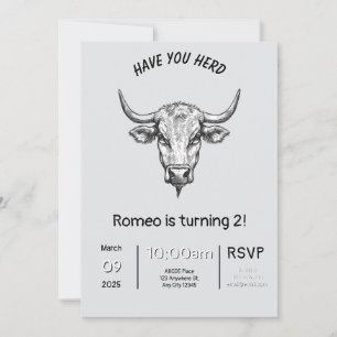 ¿Has Oído La Tarjeta De Invitación Al Cumpleaños?