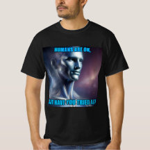 ¿Has probado la IA - Camiseta negra de hombre