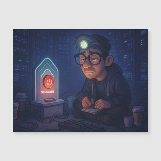 Hast Du schon neugestartet? (Anverso)