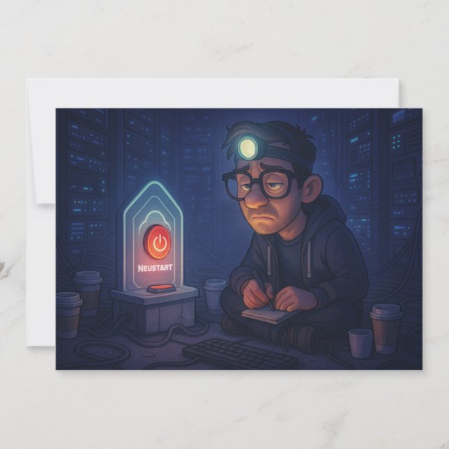 Hast Du schon neugestartet? (Anverso)