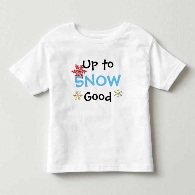 Hasta la camiseta del navidad del buen niño de la (Anverso)