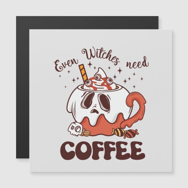 Hasta las brujas necesitan café (Anverso/Reverso)