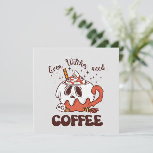 Hasta las brujas necesitan café - Fantasma lindo