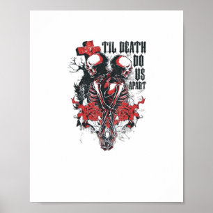 Hasta que la muerte nos haga parte - Arte de Skele