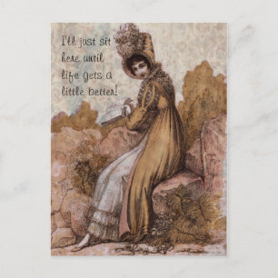 Hasta que la vida mejore la postal