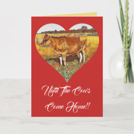 HASTA QUE LAS VACAS LLEGEN A CASA - TARJETA DE REC