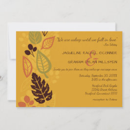 "Hasta que nos enamoremos" - Invitación de boda de