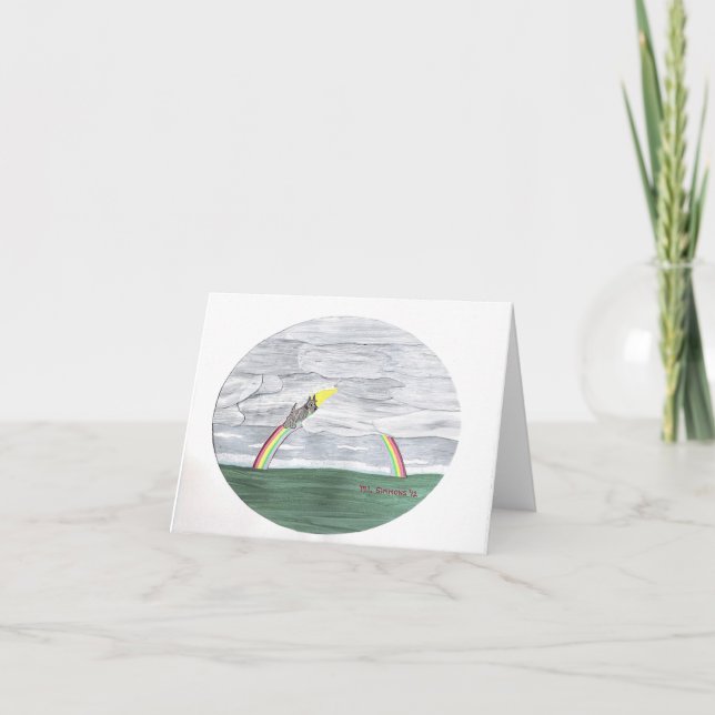 'Hasta que nos reunamos de nuevo con la tarjeta (Anverso)