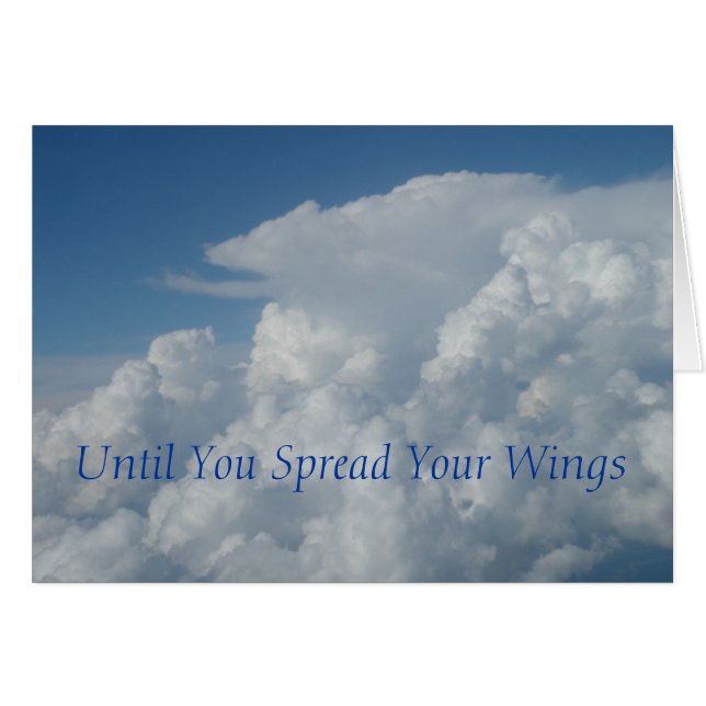 Hasta que usted separara sus alas (Anverso (Horizontal))