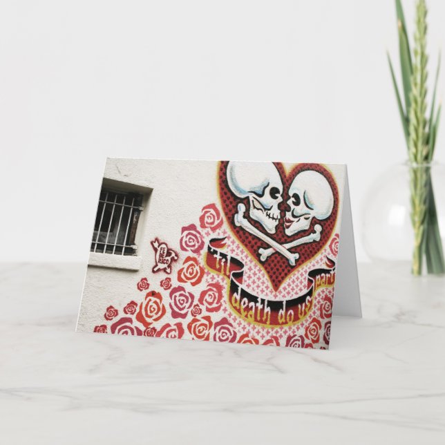 Hasta tarjeta de las tarjetas del día de San (Anverso)