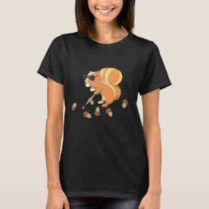 Hasta una ardilla ciega encuentra una camiseta de 