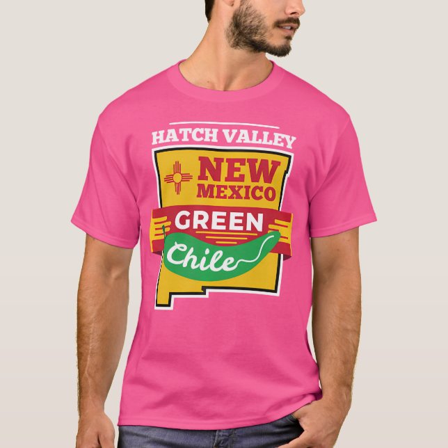 Hatch Chile Camisa Nuevo México Green Chili Pepper (Anverso)