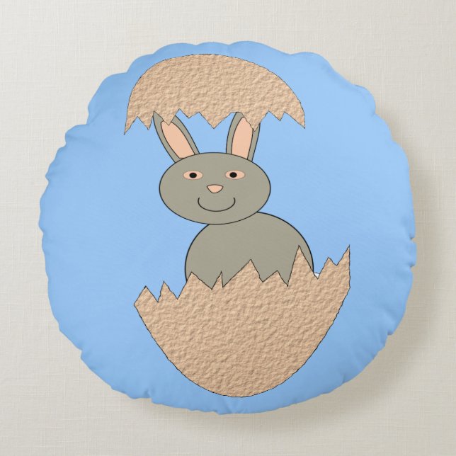 Hatching de conejitos de huevo de almohada rara (Anverso)